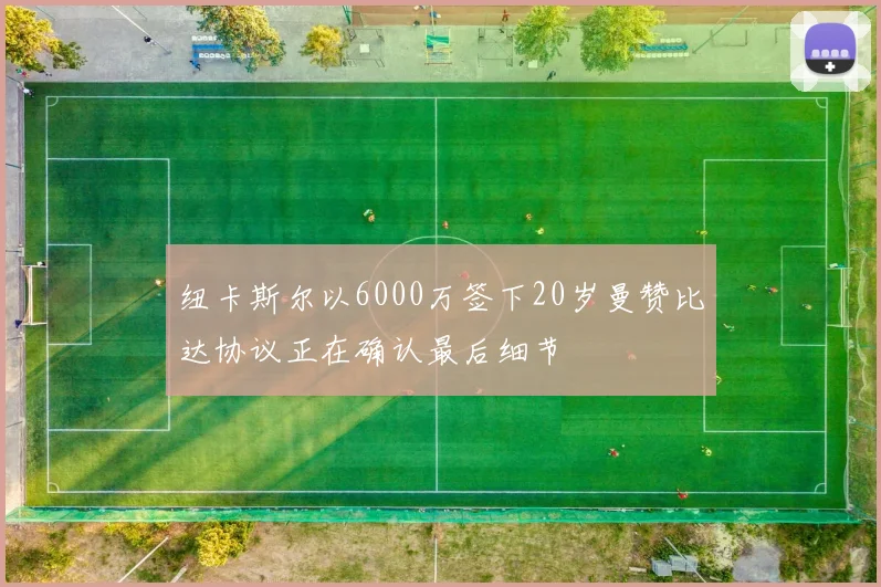 纽卡斯尔以6000万签下20岁曼赞比达协议正在确认最后细节